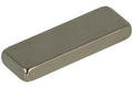 Magnet; cuboid; N38; 15mm; 5mm; 2mm; nickel plated; Neodymium