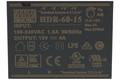 Zasilacz; na szynę DIN; HDR-60-15; 15V DC; 4A; 60W; sygnalizacyjna dioda LED; Mean Well
