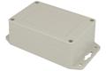 Enclosure; multipurpose; Z128UJH; ABS; 105mm; 70mm; 40mm; IP65; light gray; mounting flange; Kradex; RoHS