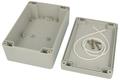 Enclosure; multipurpose; ZP150.100.60JH TM; ABS; 100mm; 150mm; 60mm; IP65; light gray; with brass bushing; Kradex; RoHS