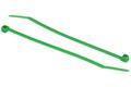 Ties; for cables; HA203G; 98mm; 2,5mm; green; 100pcs.; Fasteman