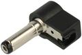 Plug; 2,1mm; DC power; 5,5mm; 14,0mm; WDC21-55K; angled 90°; for cable; solder; plastic; RoHS