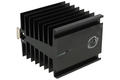 Heatsink; T-80; for 1 phase SSR; with TS15 DIN rail handle; blackened; 1,1K/W; 80mm; 70mm; 80mm; TriHero