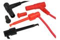 Test leads; TL-BPIZO/H-B+R; hook / banana plug; hook; 4mm; 1m; PVC; black & red; Koko-Go