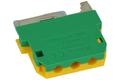 Connector; DIN rail mounted; grounding; ZUO-10/35; green-yallow; screw; 1,5÷10mm2; 1 way; Pokój; RoHS