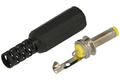 Plug; 1,7mm; DC power; 4,0mm; 12,5mm; WDC17-40-12,5; straight; for cable; solder; plastic; RoHS