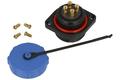 Socket; SP2113/S4-2C; 4 ways; screw; 1,5mm2; SP21; for panel with bracket; IP68; 25A; 500V; Weipu; RoHS