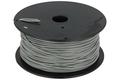 Wire; equipment; LiYv; 1 core; stranded; Cu; 0,25mm2; gray; PVC; -30...+80°C; 900V; 100m spool; Helukabel; RoHS; 1,3mm; 1x0,25mm2