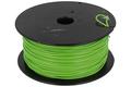 Wire; equipment; LiYv; 1 core; stranded; Cu; 0,25mm2; green; PVC; -30...+80°C; 900V; 100m spool; Helukabel; RoHS; 1,3mm; 1x0,25mm2