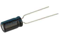 Kondensator; elektrolityczny; 100uF; 35V; TK; TKP101M1VE11M; fi 6,3x11mm; 5mm; przewlekany (THT); taśma; Jamicon; RoHS