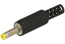 Plug; 1,7mm; DC power; 4,0mm; 12,5mm; WDC17-40-12,5; straight; for cable; solder; plastic; RoHS