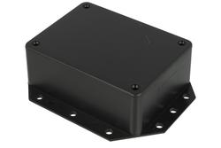 Enclosure; multipurpose; G1905; ABS; 102mm; 77mm; 39,4mm; black; mounting flange; Gainta; RoHS