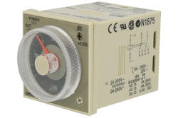 Relay; time; H3CR-A8  24-240VAC/DC 2p; 24÷240V; DC; AC; multi function; DPDT; 5A; 250V AC; for socket; TriHero; RoHS