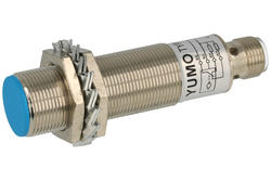 Czujnik; indukcyjny; LM18-3005PCT; PNP; NO/NC; 5mm; 6÷36V; DC; 200mA; cylindryczny metalowy; fi 18mm; 70mm; zabudowany; ze złączem M12-4p; YUMO; RoHS