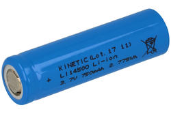 Akumulator; Li-Ion; MS-AL-14500K; 3,7V; 750mAh; 14x48,6mm; Kinetic