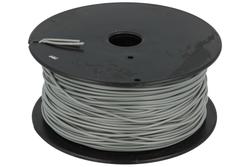 Przewód; montażowy; LiYv; 1 żyła; linka; Cu; 0,25mm2; szary; PVC; -30...+80°C; 900V; szpula 100m; Helukabel; RoHS; 1,3mm; 1x0,25mm2