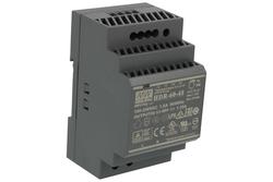 Power Supply; DIN Rail; HDR-60-48; 48V DC; 1,25A; 60W; LED indicator; Mean Well