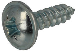 Screw; WKP35130; 3,5; 13mm; 16mm; spherical; pozidriv (*); galvanised steel; flange; RoHS