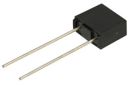 Fuse; miniature rectangular; LT5-0500; 500mA; quick blow; 8,4x4x7,2 R=5,08mm; Through-Hole Technology; 250V AC; RoHS