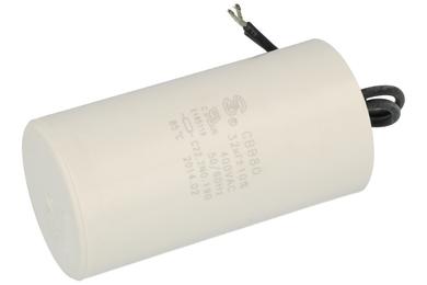 Capacitor; for discharge lamps; CBB80; 32uF; 400V; 10%; fi 45x85mm; with cables; -25...+85°C; S-cap; RoHS