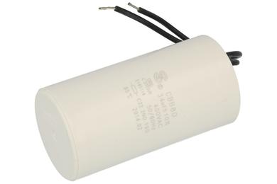 Capacitor; for discharge lamps; CBB80; 34uF; 400V; 10%; fi 45x85mm; with cables; -25...+85°C; S-cap; RoHS