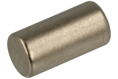 Magnet; cylindrical; N38; 3mm; 6mm; nickel plated; Neodymium