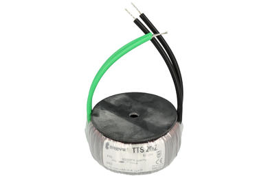 Transformer; toroidal; TTS20/Z 230/12V; 20VA; 230V; 12V; 1,66A; cables; Breve