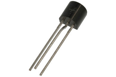 Transistor; bipolar; BC308; PNP; 100mA; 30V; 300mW; 150MHz; TO92; Raster 1,27mm; through hole (THT); bulk