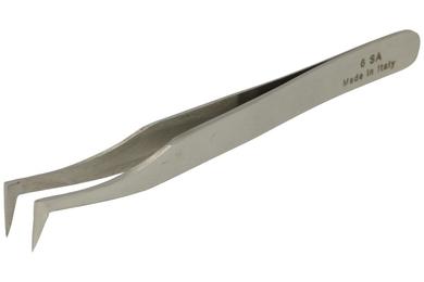 Tweezers; PN-6-SA; 115mm; curved; Piergiacomi