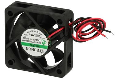 Fan; MF50152VX-1000U-A99; 50x50x15mm; magnetic Vapo; 24V; DC; 1,32W; 31,43m3/h; 38,1dB; 55mA; 7200RPM; 2 wires; Sunon; RoHS; 300mm