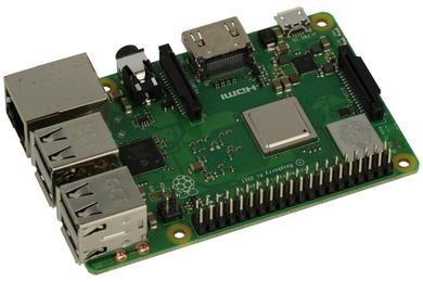 Module; Minicomputer; Raspberry Pi3 B+; 1GB; BCM2837B0; ARM Cortex-A53; GPIO; HDMI; I2C; LCD; microUSB; SPI; UART; USB; Linux; Bluetooth Low Energy (BLE); 802.11 b/g/n W-LAN; MicroSD card connectors