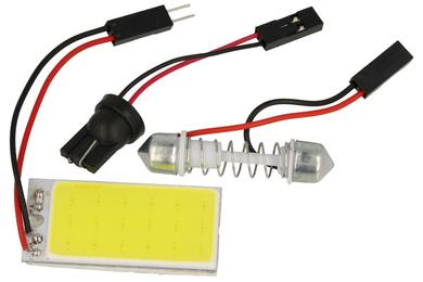 Moduł rozszerzeniowy; dioda LED; A-LED18COB; 12÷14,5V; kołkowe; przewody; biała zimna; wersja COB18