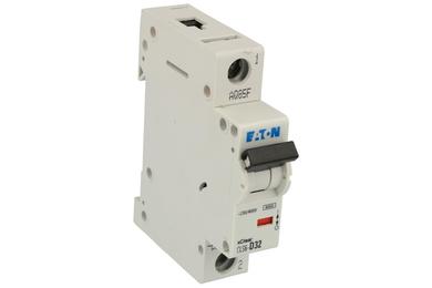 Over current breaker; CLS6-D32-DP; 32A; 230V AC; 1 way; D; DIN rail mounted; screw; Eaton; RoHS