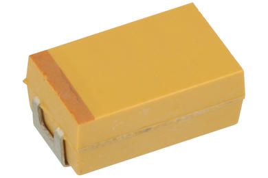 Capacitor; tantalum; 100uF; 16V; surface mounted (SMD); D; 10%; tape; -55...+125°C; TAJD107K016RNJ; AVX; RoHS