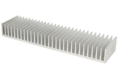 Heatsink; C20025/5; plain; 50mm; ribbed; 200mm; 25mm; Firma Piekarz