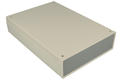 Enclosure; for instruments; desktop; G770; ABS; 280mm; 200mm; 60mm; light gray; dark gray ABS ends; Gainta; RoHS