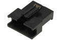 Plug; signal; KSM05; 5 ways; 1x5; straight; 2,50mm; for cable; black; latch; 1A; 250V; Connfly; RoHS