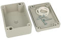 Enclosure; multipurpose; Z56JH; ABS; 88mm; 64mm; 42mm; IP65; light gray; Kradex; RoHS