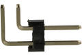 Pin header; pin; PLD80RA; 2,54mm; black; 2x40; angled 90°; asymmetric; 2,5mm; 0,8/3mm; through hole; gold plated; RoHS