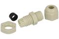 Cable gland; PG07; nylon; IP68; beige; PG7; 3,5÷6mm; 12,5mm; with PG type thread; RoHS