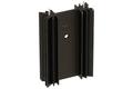 Radiator; SK104/5; z otworem; z 2 pinami do druku; czerniony; 50mm; H; 8,5K/W; 33,6mm; 11,7mm