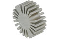 Radiator; FL42-4/1; do diod LED; naturalny; 10mm; walec; 13,4/25,4mm; Firma Piekarz; RoHS