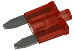 Fuse; M-F-R10LED; automotive; MINI 10,9mm; 10A; red; 32V DC; for socket; RoHS