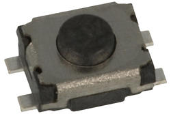 Mikroprzycisk; 2,9x3,5mm; 1,75mm; TD-602XAX; powierzchniowy (SMD); 4 piny; 0,25mm; OFF-(ON); 50mA; 12V DC; 160gf