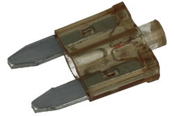 Fuse; M-F-DB7,5LED; automotive; MINI 10,9mm; 7,5A; dark brown; 32V DC; for socket; RoHS