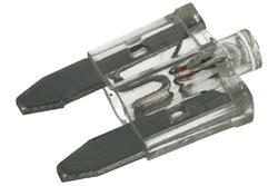 Fuse; M-F-T25LED; automotive; MINI 10,9mm; 25A; transparent; 32V DC; for socket; RoHS