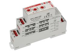 Relay; time; instalation; RPC-2MA-UNI; 12÷240V; AC; DC; multi function; DPDT; 8A; 250V AC; 24V DC; 8A; DIN rail type; Relpol; RoHS