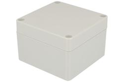 Enclosure; multipurpose; G256; polycarbonate; 82mm; 80mm; 55mm; IP65; light gray; Gainta; RoHS