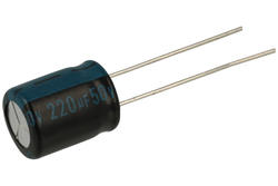 Capacitor; electrolytic; 220uF; 50V; TK; TKP221M1HG13M; fi 10x13mm; 5mm; through-hole (THT); tape; Jamicon; RoHS