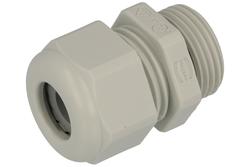 Cable gland; 19000005180; polyamide; IP68; light gray; M20; 5÷9mm; 20,2mm; with metric thread; Harting; RoHS